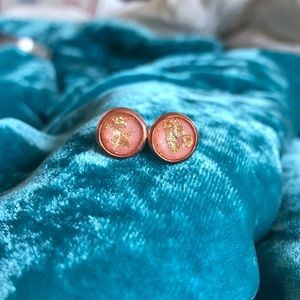 Rose Gold Studs